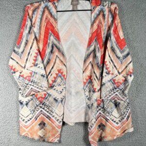 Chico's Sweater Womens 2 3/4 Sleeve Plus Chico's Pull On Ankle Pants